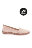 DGN P25-22y Women's Soft Anatomic Footwear Leather Shoes Genuine Leather Beige