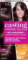 L’Oréal Paris hajszín - Casting Crème Gloss Hair Color - 400 Brown
