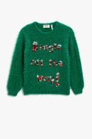 Koton Girls Green Sweater