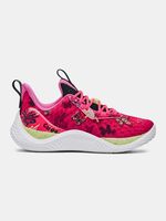 Under Armour GS Curry 10 Girl Dad Tenisówki dziecięce Różowy