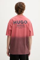 HUGO Blue tričko pánske bavlnené Nalono_F