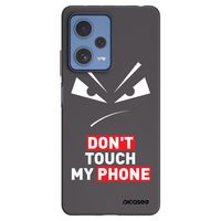 Silikónový čierny obal pre Xiaomi Redmi Note 12 Pro 5G - Evil Eye - Transparent