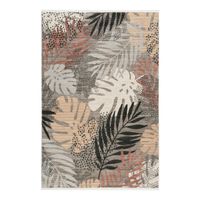 Esprit TKANÝ KOBEREC, 160/225 cm, sivá, červená, béžová