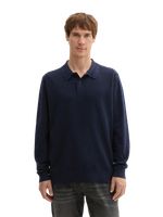Pánský svetr TOM TAILOR modrý-XL