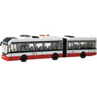 Sparkys CITY SERVICE CAR - 1:16 Kloubový autobus - červený na setrvačník se zvuky