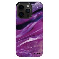 Fashion Case MagSafe pre Apple iPhone 14 Pro - Purple glitter