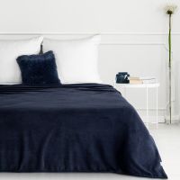 Eurofirany Unisex's Blanket 438775 Navy Blue