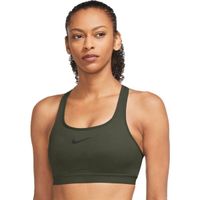 Nike NK DF SWSH HS BRA Дамски спортен сутиен, khaki, размер