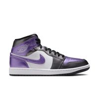 Air Jordan 1 Mid SE "Metallic Purple" Wmns - Dámske - Tenisky Jordan - Biele - HJ5911-105 - Veľkosť: 35.5