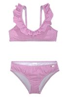 BUFFALO Bikini  ljubičasto crvena / bijela