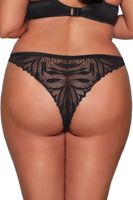 Kalhotky Ava Lingerie Yasemin - brazilky Černá XL