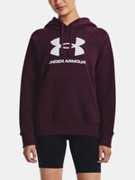 Under Armour UA Rival Fleece Big Logo Hdy Sweatshirt Rot