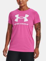 Under Armour UA W Sportstyle Logo SS Tricou Roz