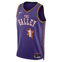 Nike Dri-FIT NBA Devin Booker Phoenix Suns 2024/25 City Edition Swingman Jersey - Pánske - Dres Nike - Fialové - FQ4356-504 - Veľkosť: XL