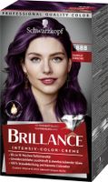 Schwarzkopf Brillance hajfesték - Intensive Color Cream - 888 Dark Cherry
