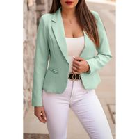 Blazer S Klasičnim Ovratnikom Softina, Menta