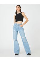 Koton Jeans Relaxed Fit magas derék, széles láb - Bianca Jean