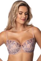 Polovyztužená podprsenka Gaia Raina Béžovo-modrá 70F