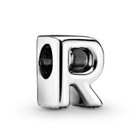 Pandora Stříbrný korálek "R" Moments 797472