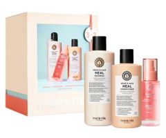 Darčeková sada pre zdravú vlasovú pokožku a vlasy Maria Nila Head  a  Hair Heal Holiday Box + darček zadarmo
