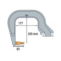 Náhradní rameno k bodovacím kleštím VAS GYS typ C3- izolované