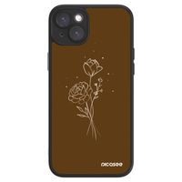 ULTIMATE CASE pro Apple iPhone 15 Plus - Brown flowers