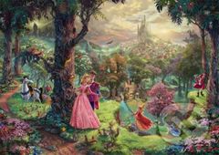 Šípková Ruženka - Thomas Kinkade - puzzle z kategorie 15 - 60 dílků