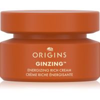 Origins GinZing™ Energizing Rich Cream revitalizačný hydratačný krém pre suchú pleť 30 ml