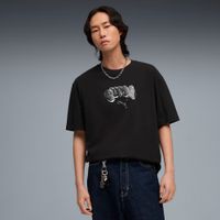 PUMA Graphic Balloon Art Relaxed T-Shirt Herren, Kleidung, Schwarz, XXL
