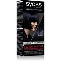 Syoss Color permanentna barva za lase odtenek 1-4 Blue Black