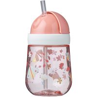 Little Dutch Straw Cup Flowers & Butterflies чашка з трубочкою 9m+ 300 мл