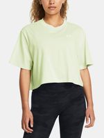 Under Armour UA Boxy Crop Logo SS Majica zelena