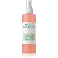 Mario Badescu Facial Spray with Aloe, Herbs and Rosewater meglica za tonizacijo obraza za osvetljevanje kože in hidratacijo 236 ml