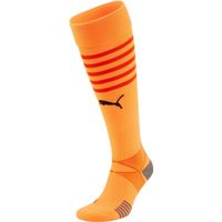 Puma TEAMFINAL SOCKS Мъжки чорапи за футбол, оранжево, размер