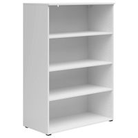 Carryhome REGÁL, biela, 80/115/40 cm