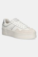 Tommy Jeans sneakers THE GREENWICH FLATFORM culoarea bej, EN0EN02807