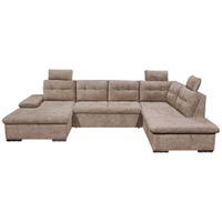 Livetastic SEDACIA SÚPRAVA, textil, taupe