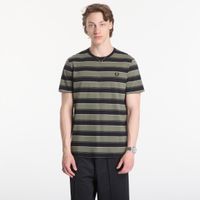 T-shirt Fred Perry Fine Stripe T-Shirt Green L