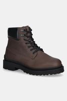 Tommy Jeans Topánky Tommy Jeans TJM LACE UP BOOT LEATHER