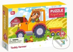 Farmář Teddy - puzzle z kategorie 15 - 60 dílků