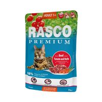 Kapsička Rasco Premium Cat Adult Beef in Gravy 85g