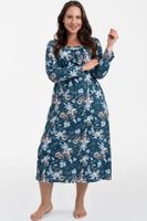 Noční košile Italian Fashion Hariet - bavlna Tmavě modrá 3XL