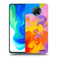 Silikónový čierny obal pre Xiaomi Poco F2 Pro - Bubbles