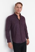 Herren Hemd Trendyol Burgundy