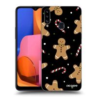 Silikónový čierny obal pre Samsung Galaxy A20s - Gingerbread