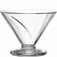 Leonardo DEZERTNÍ MISKA, sklo, 12/9/12 cm