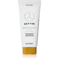 Kemon Actyva Nutrizone Ricca maseczka odżywcza do włosów suchych 200 ml