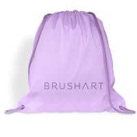BrushArt Accessories Gym sack lilac τσαντάκι πλάτης με κορδόνι Lilac 34x39 εκ