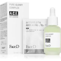 Face D Pure Glowy Complex антиоксидантна сироватка з вітамінами A, C, E 30 мл