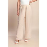 Große Größen Hose, Creme